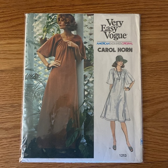 VTG ‘70s Vogue Carol Horn UNCUT Pattern - Picture 7 of 7